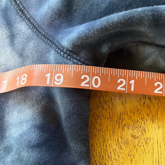 Giants Blue & Grey Tie Dye Hoodie Small Full Zip - Picture 4 of 6